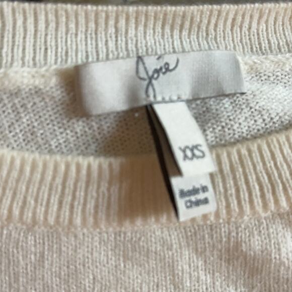 Joie Cashmere Blend Amalyn Cold Shoulder Sweater Size XXS - Picture 5 of 6
